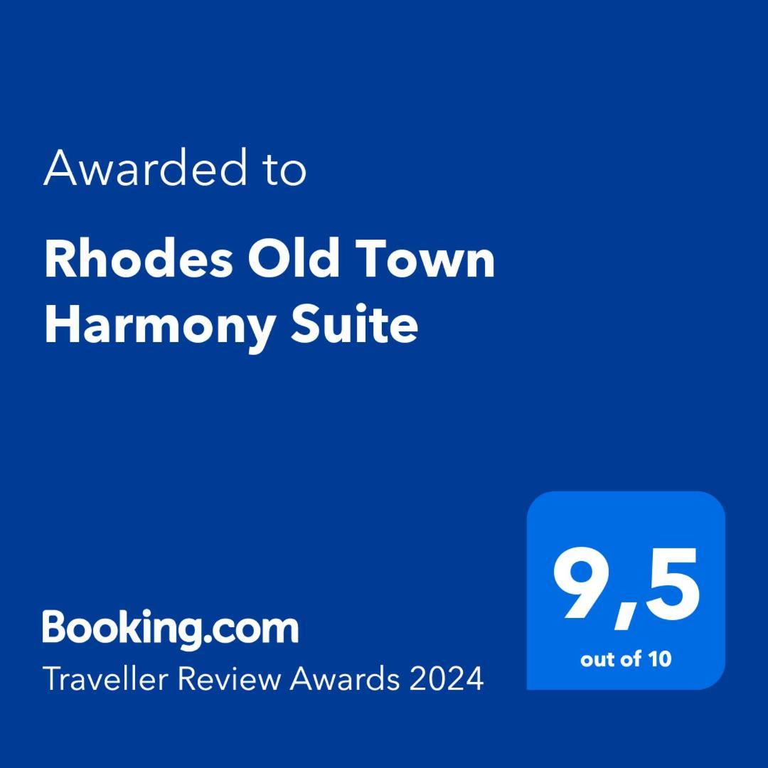 Rhodes Old Town Harmony Suite Rhodes City Dış mekan fotoğraf